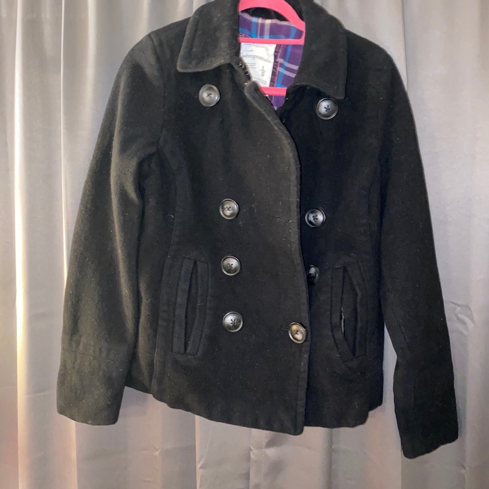 Aeropostale Black Peacoat